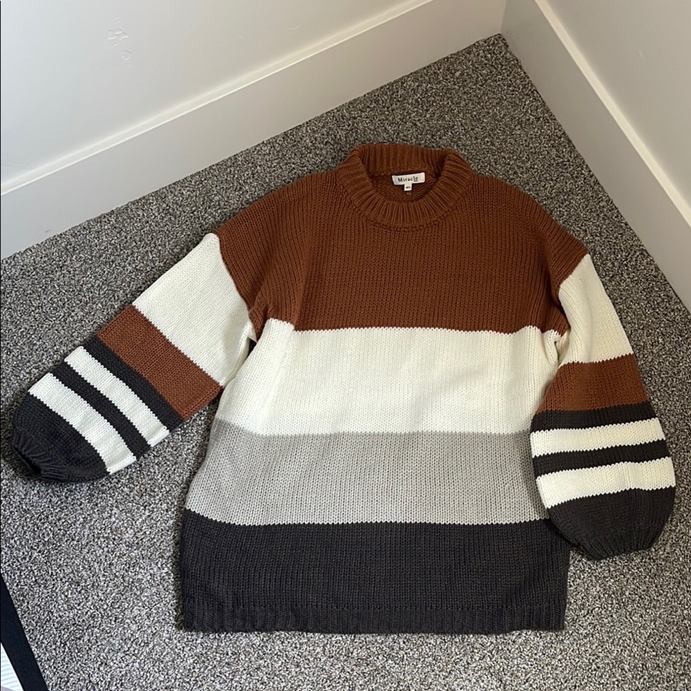 Colorblock Sweater